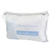 Tommy Bahama Down Alternative Pillow - Soft, Hypoallergenic Bed Pillow with Blue and White Edges for Comfortable Sleep