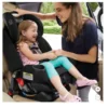 Graco 4Ever Extend2Fit DLX 4-in-1 Car Seat in black, showcasing its adjustable features and cup holders.